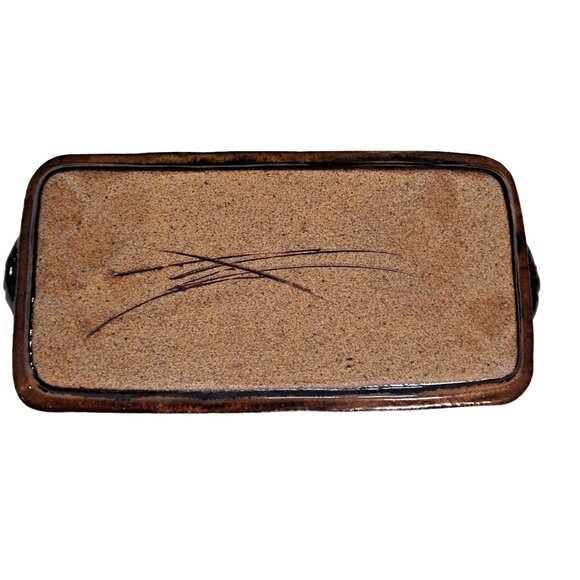 Margaret And Rick Fitch Studio Pottery Tray Mid Century Modern Style - Picture 3 of 6